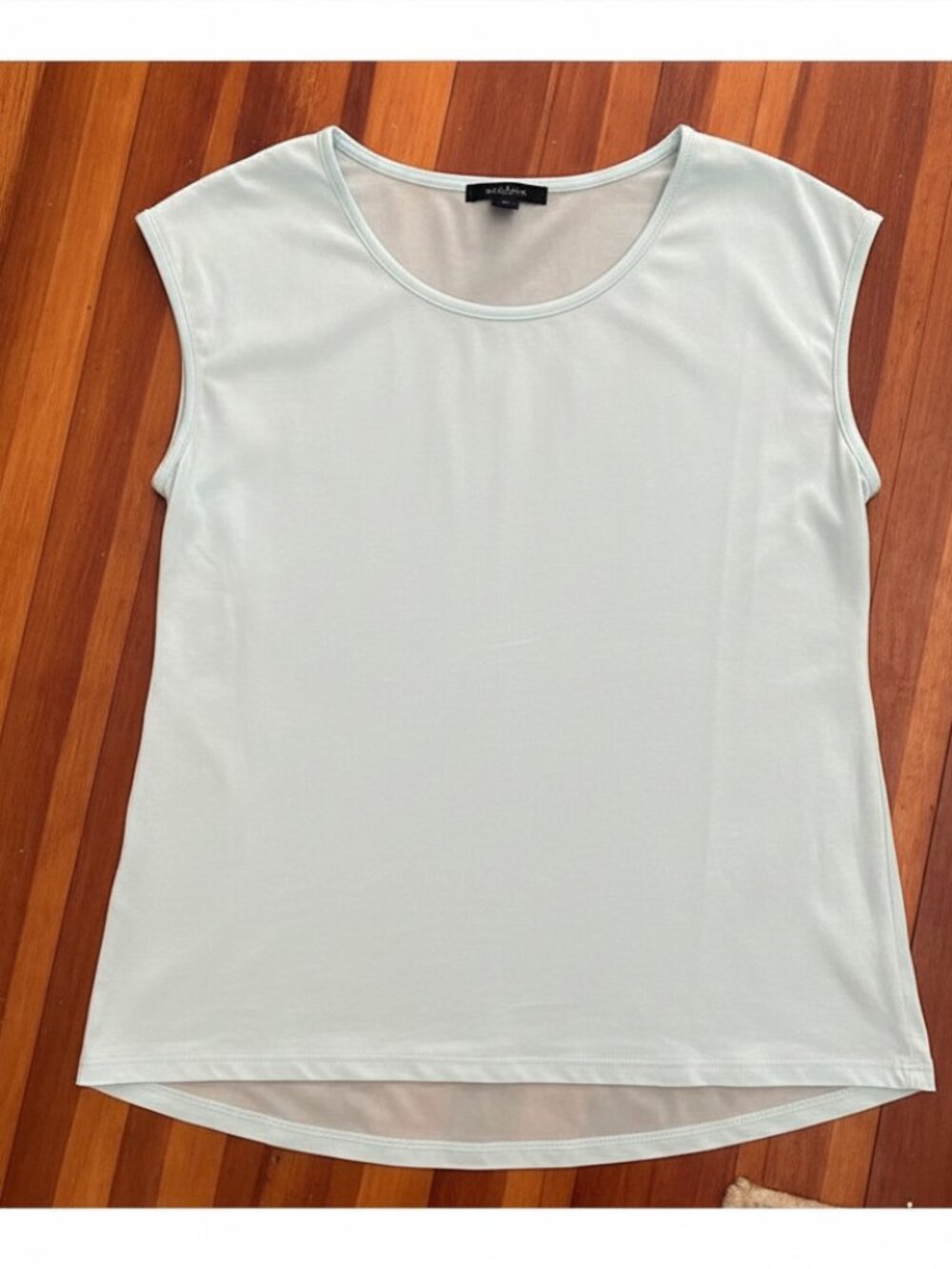 Gap V Neck Mixed Media Athleisure Top Size S